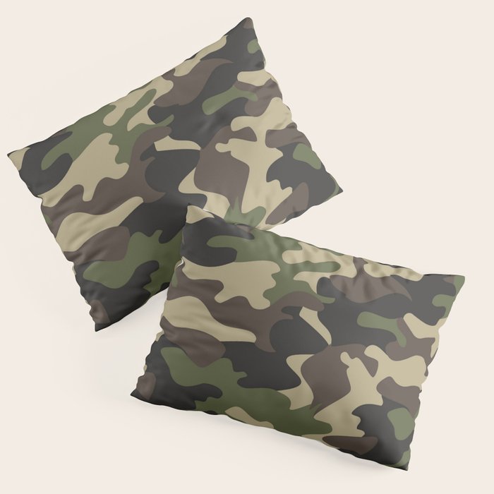 Military camouflage Pillow Sham Gallery Image 1