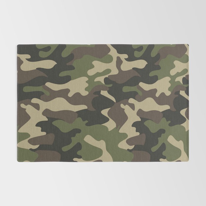 Military camouflage Rug Gallery Image 2