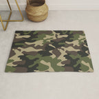 Military camouflage Rug Gallery Image 1