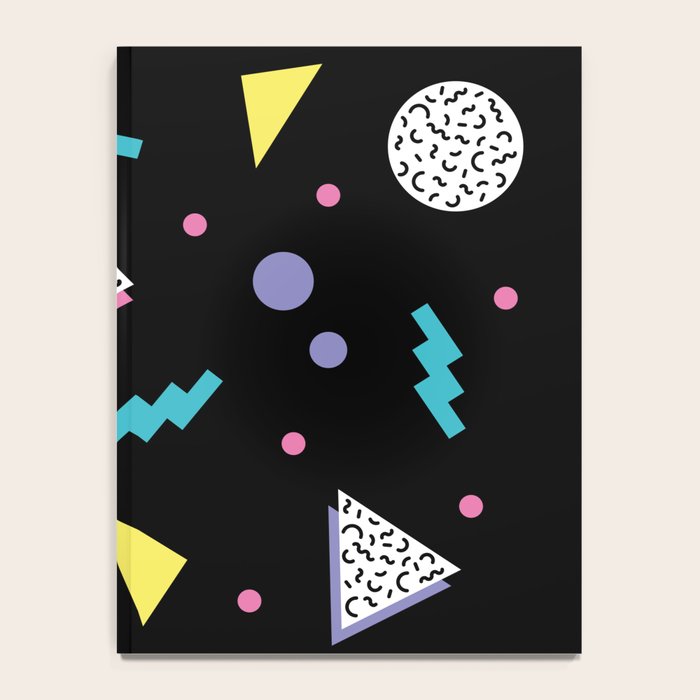 Memphis pattern 45 - 80s / 90s Retro Notebook Gallery Image 4