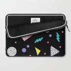 Memphis pattern 45 - 80s / 90s Retro Laptop Sleeve Gallery Image 2