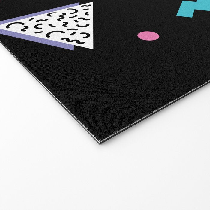 Memphis pattern 45 - 80s / 90s Retro Welcome Mat Gallery Image 2