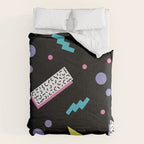 Memphis pattern 45 - 80s / 90s Retro Comforter Gallery Image 6