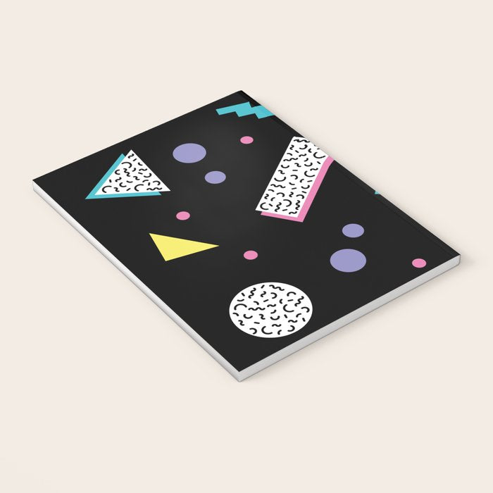 Memphis pattern 45 - 80s / 90s Retro Notebook Gallery Image 3