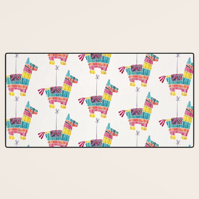 Mexican Donkey PinÌata - CMYK Palette Desk Mat Gallery Image 3