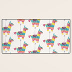 Mexican Donkey PinÌata - CMYK Palette Desk Mat Gallery Image 3