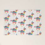 Mexican Donkey PinÌata - CMYK Palette Welcome Mat Gallery Image 1