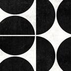 Mid-Century Modern Pattern No.3 - Black and White Coffee Mug Gallery Image 2
