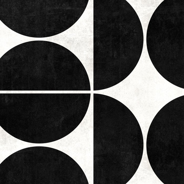 Mid-Century Modern Pattern No.3 - Black and White Coffee Mug Gallery Image 2