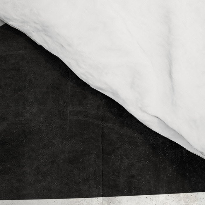 Mid-Century Modern Pattern No.3 - Black and White Comforter Gallery Image 4