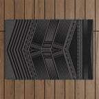 UrbanNesian Samoan Pe'a Outdoor Rug Gallery Image 1