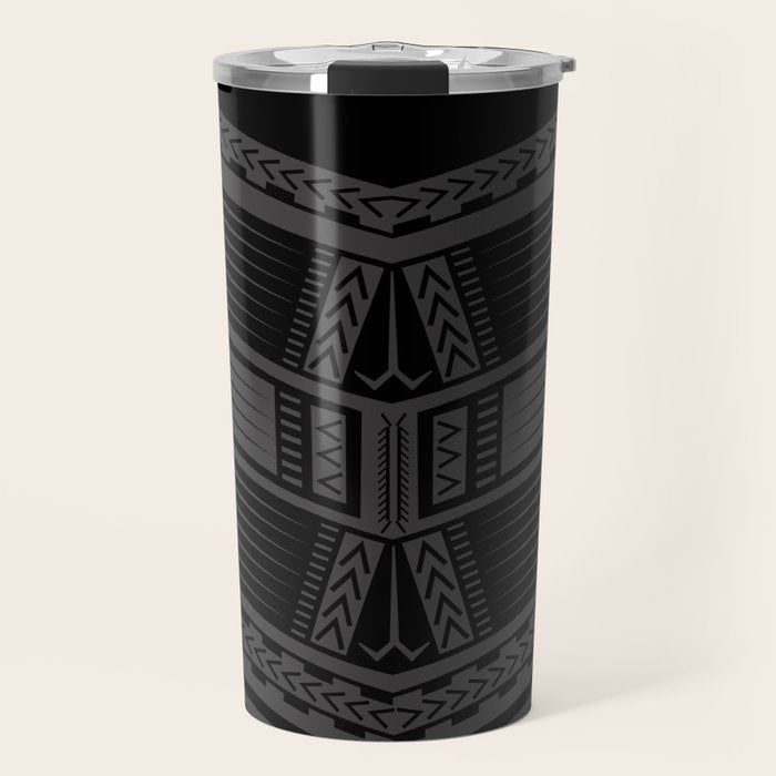 UrbanNesian Samoan Pe'a Travel Mug Gallery Image 1