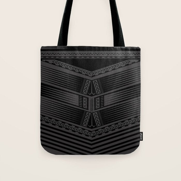 UrbanNesian Samoan Pe'a Tote Bag Gallery Image 1