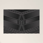 UrbanNesian Samoan Pe'a Welcome Mat Gallery Image 1