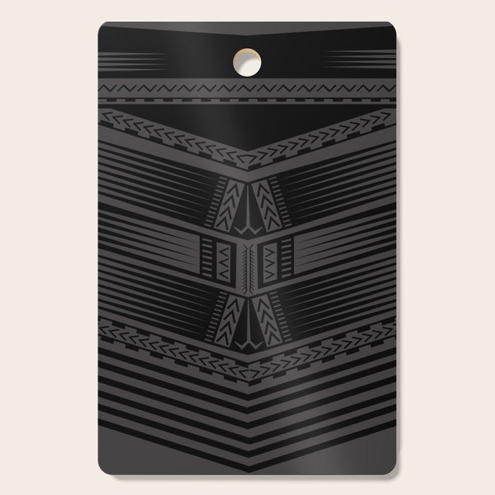 UrbanNesian Samoan Pe'a Cutting Board Gallery Image 1