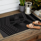 UrbanNesian Samoan Pe'a Outdoor Rug Gallery Image 2