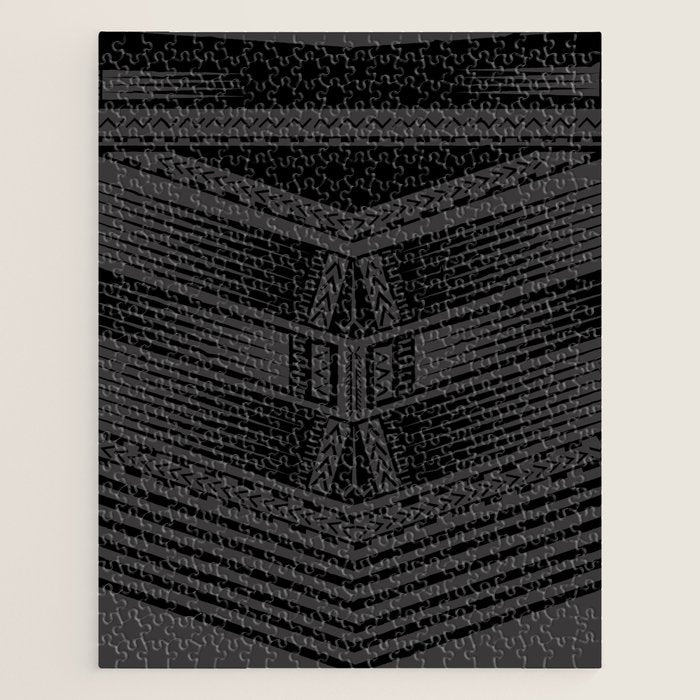 UrbanNesian Samoan Pe'a Jigsaw Puzzle Gallery Image 1