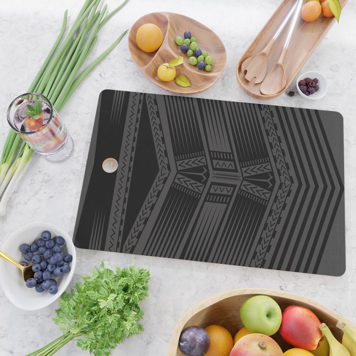 UrbanNesian Samoan Pe'a Cutting Board Gallery Image 2