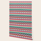 Psychedelic Eye Melt - Mint & Pink Wallpaper Gallery Image 2