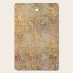 Aged Damask Texture 10 Cutting Board Gallery Image 1
