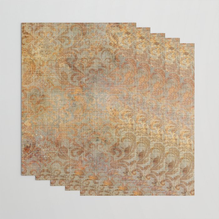 Aged Damask Texture 10 Wrapping Paper Gallery Image 3