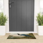 Little Blue Heron - John James Audubon's Birds of America Print Welcome Mat Gallery Image 3
