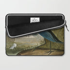 Little Blue Heron - John James Audubon's Birds of America Print Laptop Sleeve Gallery Image 2