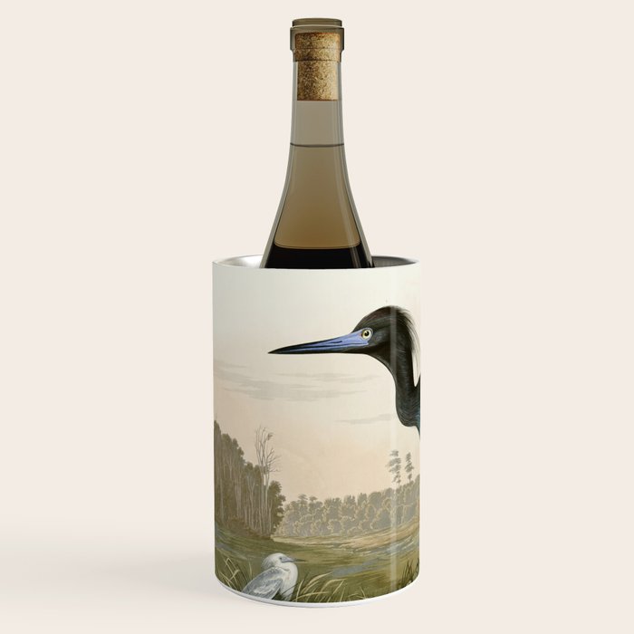 Little Blue Heron - John James Audubon's Birds of America Print Wine Chiller Gallery Image 2