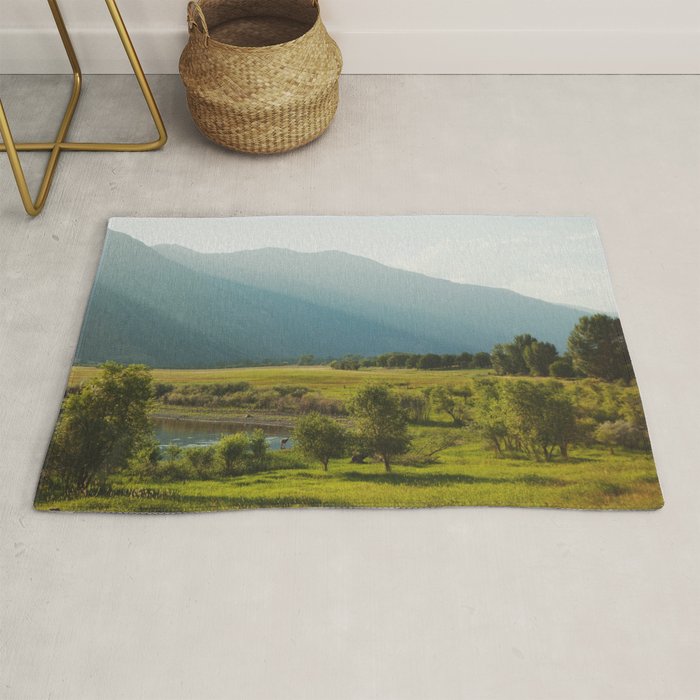 Wading Deer Rug Gallery Image 1
