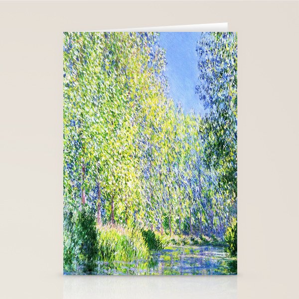 Monet: Bend in the River Epte Stationery Card Gallery Image 2