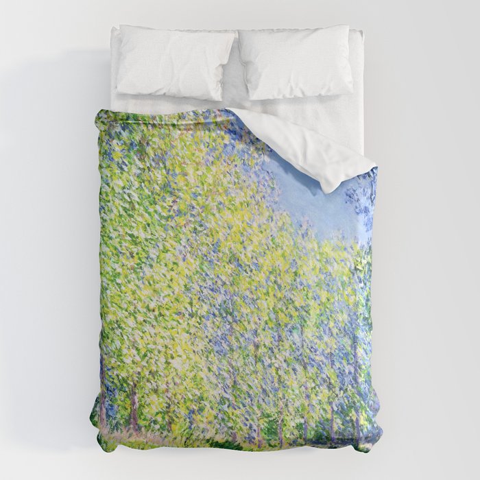 Monet: Bend in the River Epte Duvet Cover Gallery Image 1