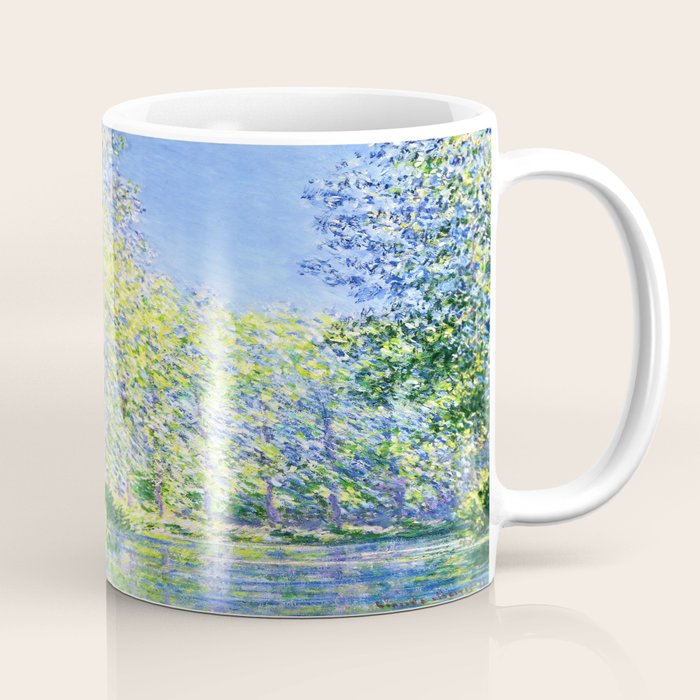 Monet: Bend in the River Epte Coffee Mug Gallery Image 1