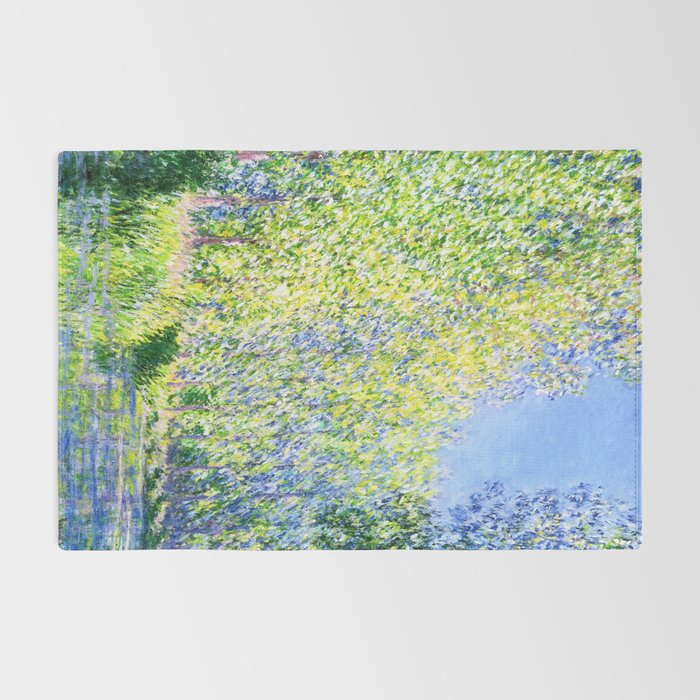 Monet: Bend in the River Epte Rug Gallery Image 2