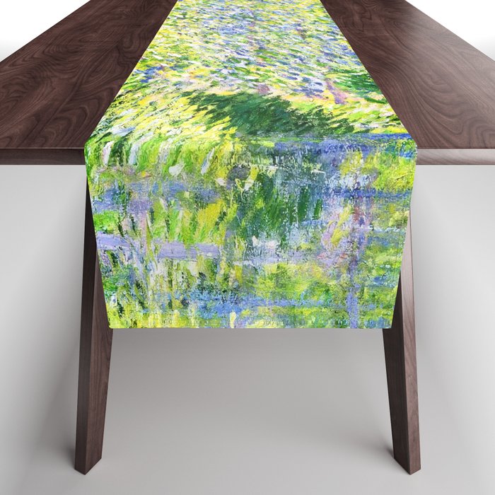 Monet: Bend in the River Epte Table Runner Gallery Image 1