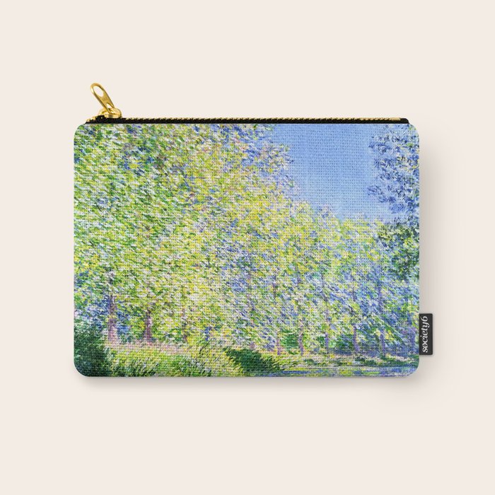 Monet: Bend in the River Epte Carry All Pouch Gallery Image 1