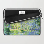 Monet: Bend in the River Epte Laptop Sleeve Gallery Image 2