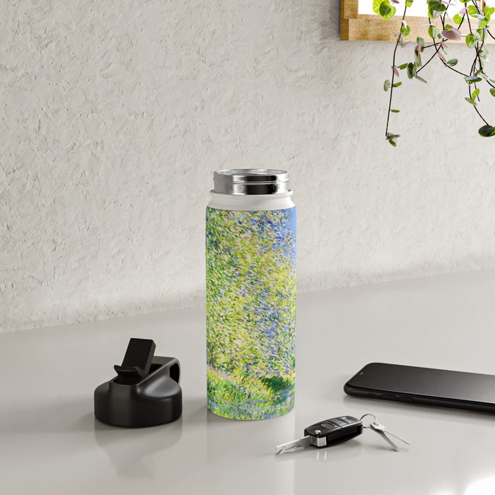 Monet: Bend in the River Epte Water Bottle Gallery Image 4