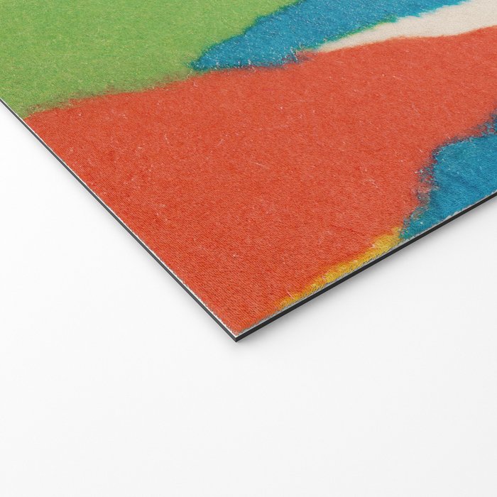Colorful Paper Collage #1 Welcome Mat Gallery Image 2