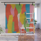 Colorful Paper Collage #1 Wall Mural Gallery Image 1