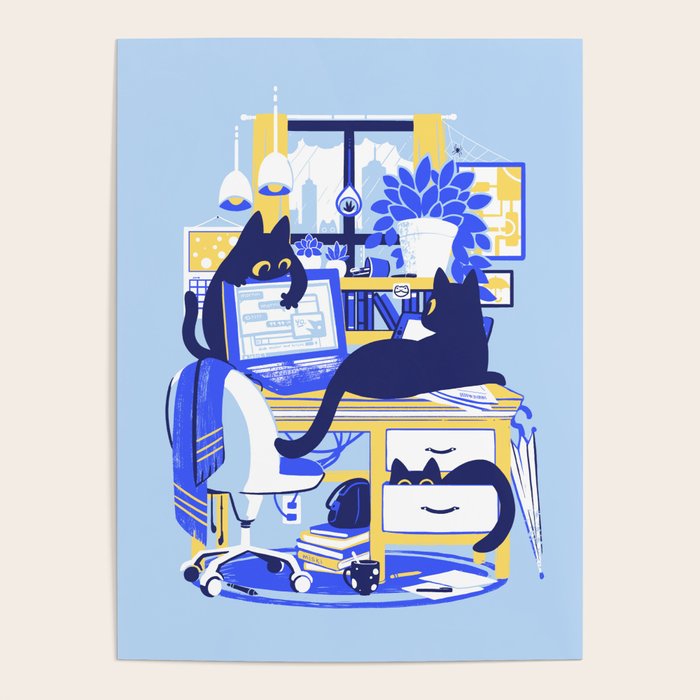 Working From Home Poster Gallery Image 1