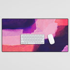 Sunrise at water's edge abstract Desk Mat Gallery Image 1