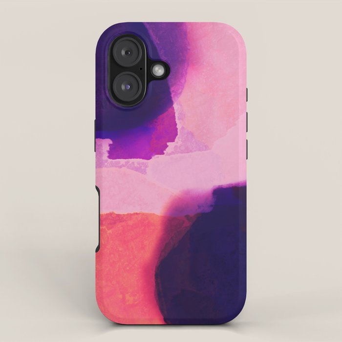 Sunrise at water's edge abstract iPhone Case Gallery Image 1