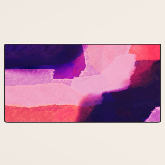 Sunrise at water's edge abstract Desk Mat Gallery Image 3