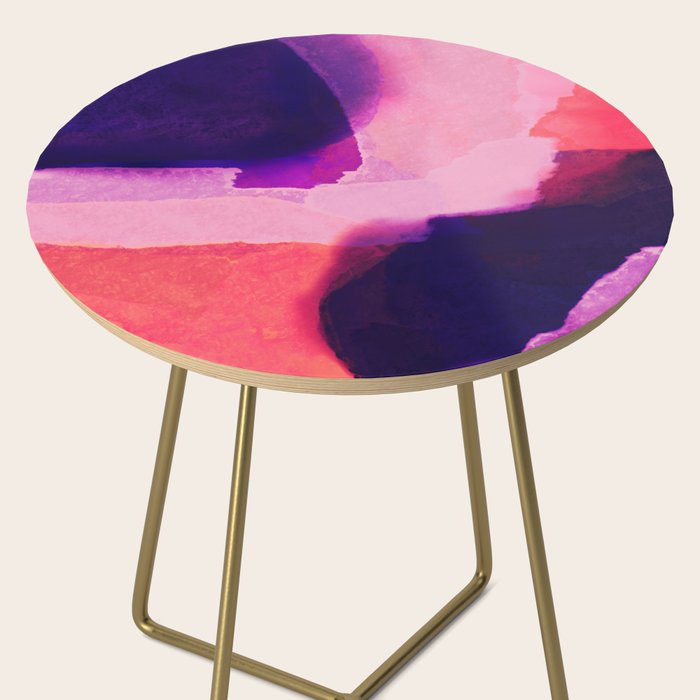 Sunrise at water's edge abstract Side Table Gallery Image 2