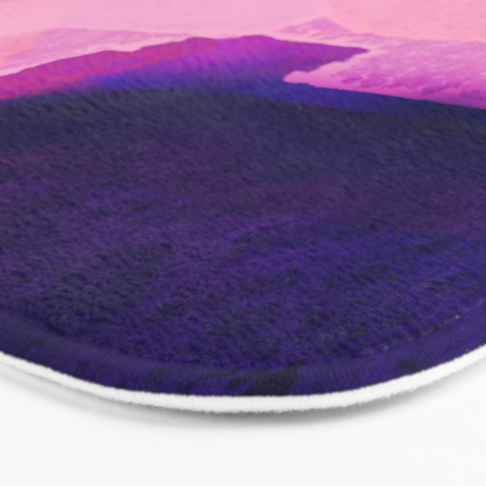 Sunrise at water's edge abstract Bath Mat Gallery Image 3