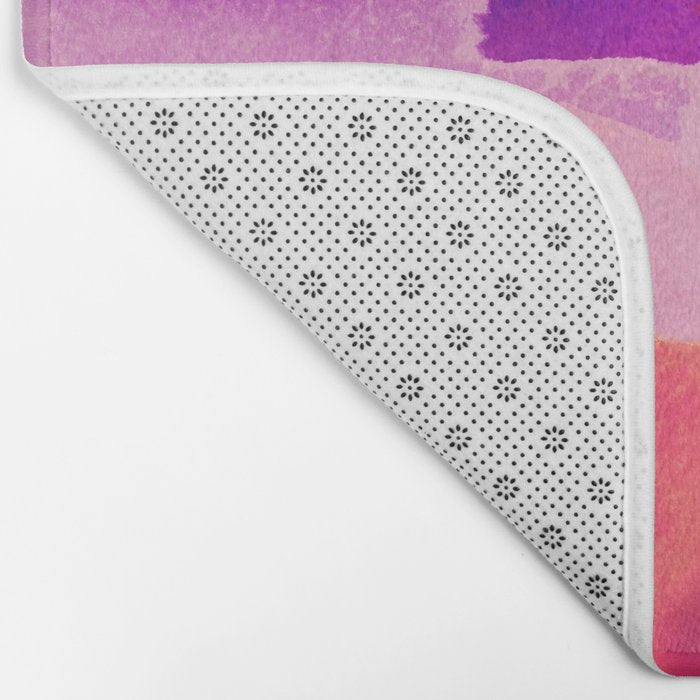 Sunrise at water's edge abstract Bath Mat Gallery Image 2