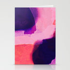 Sunrise at water's edge abstract Stationery Card Gallery Image 2
