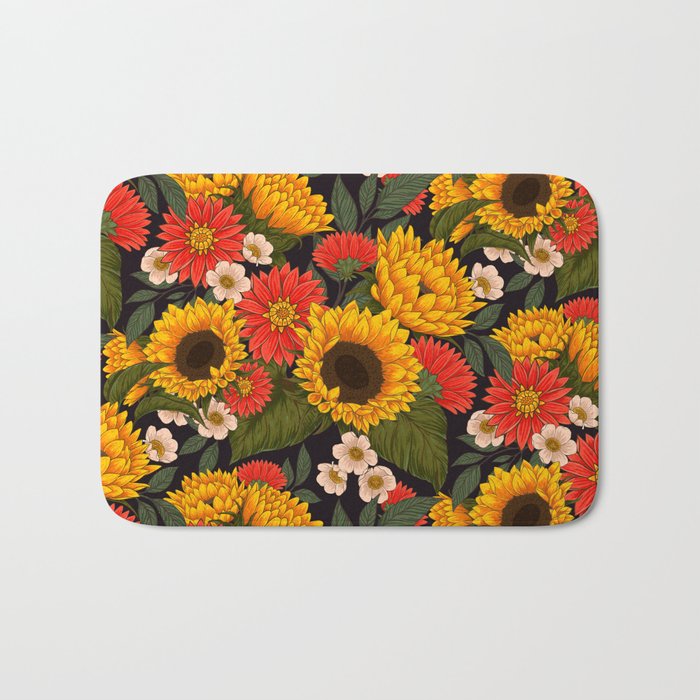 Sunflower Meadow Bath Mat Gallery Image 1