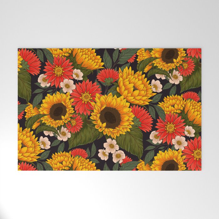 Sunflower Meadow Welcome Mat Gallery Image 1