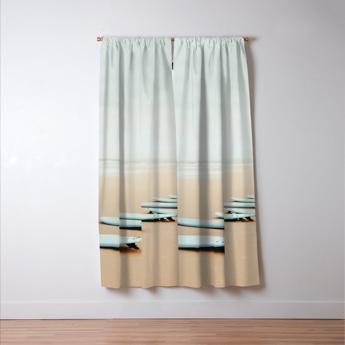Out Surfing 2 Window Curtain Gallery Image 3